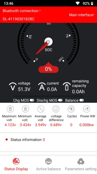 Batería 48V 13S5P para reparar