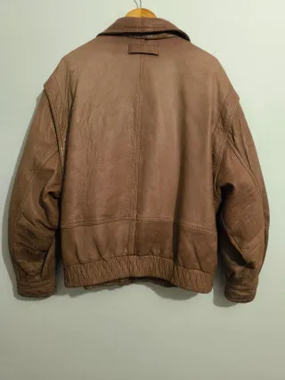 Chaqueta cuero aviador