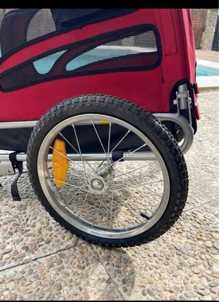 Remolque para perro/bici