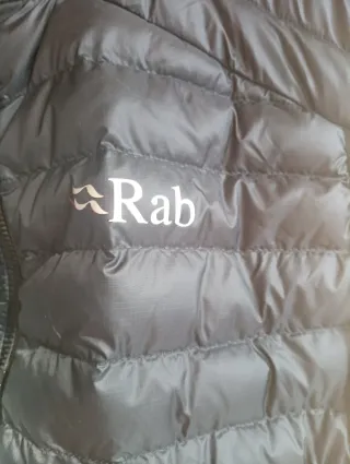 Chaleco Rab plumífero negro