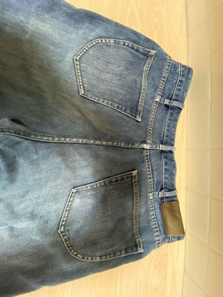 Pantalón Zegna Sport Tejano Talla 34 Usado