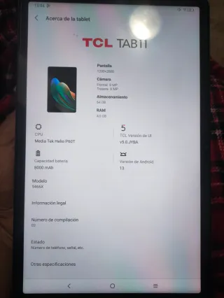 Tablet TCL TAB11 64GB