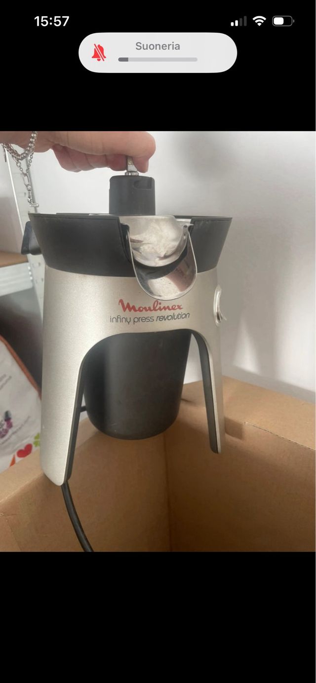 Centrifuga Moulinex Infiny Press Revolution