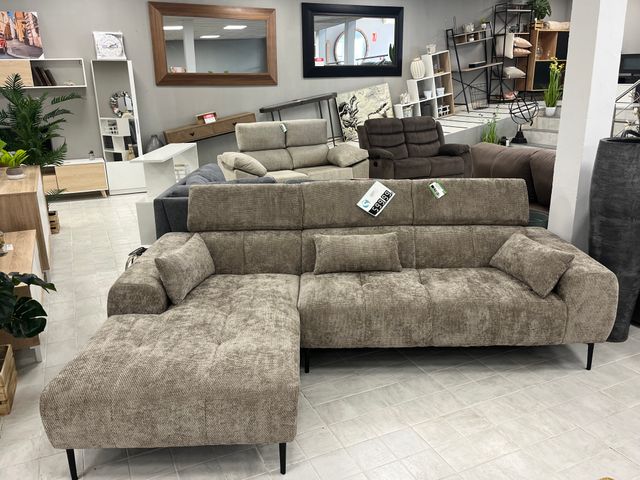 🛋 SOFÁ CHAISELONGUE MODERNO CON ESTILO Y COMODIDAD