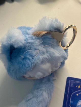 Lucky Meow IV 4 Ciaoka BLUE CAT KEYRING