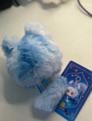 Lucky Meow IV 4 Ciaoka BLUE CAT KEYRING