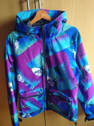Anorak juvenil Bershka multicolor Talla S