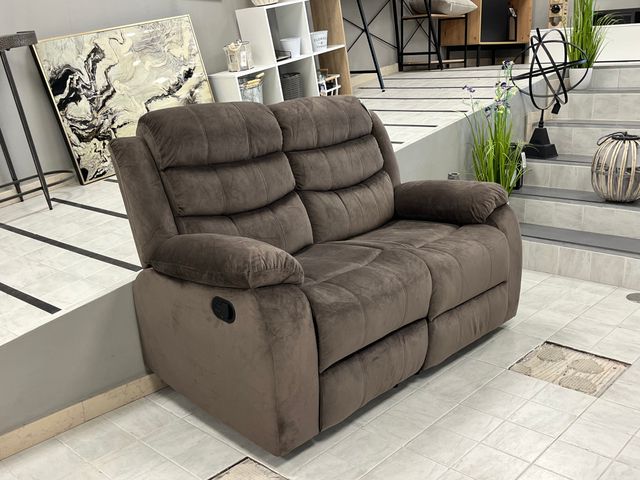 SOFÁ RELAX 2 PLAZAS MARRÓN – ENVÍO CONTRARREEMBOLSO