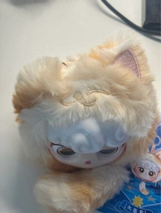 LUCKY MEOW IV Series Pendant KEYCHAIN ORANGE