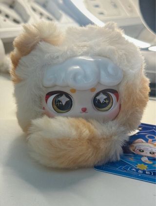 LUCKY MEOW IV Series Pendant KEYCHAIN ORANGE