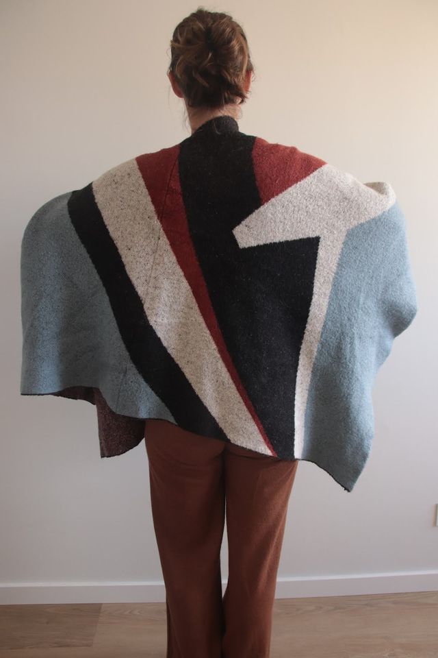 Poncho Parfois Geométrico