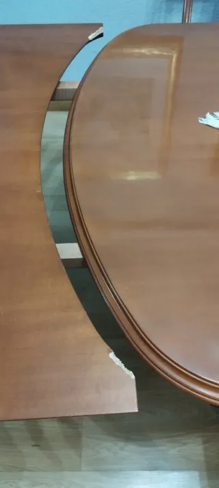 Mesa comedor y 6 sillas madera