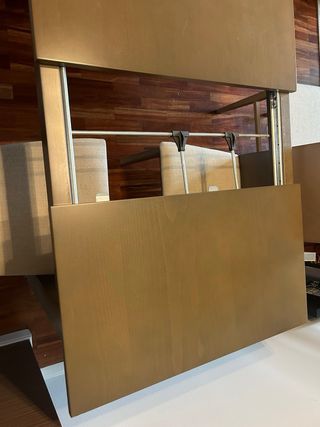 Mesa comedor extensible 130-180cm + 4 sillas