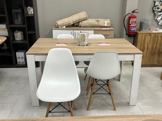 Conjunto comedor estilo nórdico – Envío a toda España