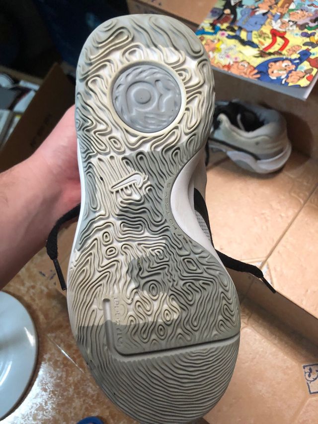 Zapatillas Baloncesto Nike KD 7 Gris Blancas