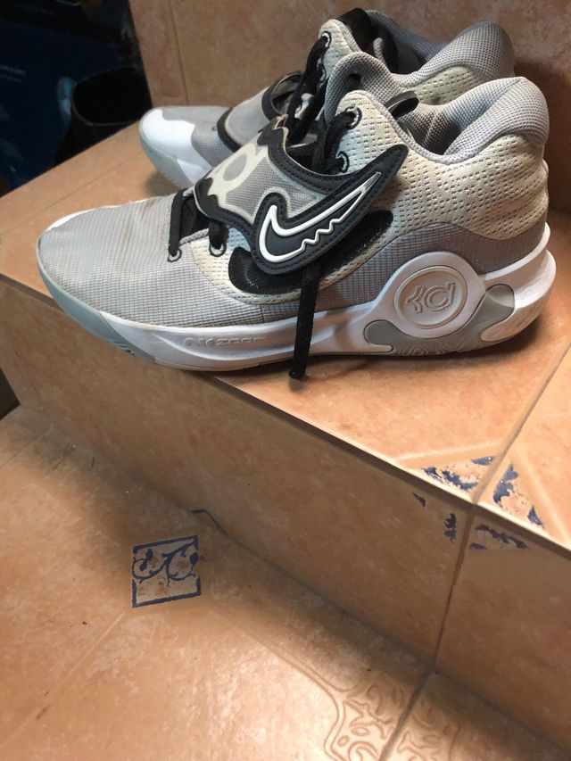 Zapatillas Baloncesto Nike KD 7 Gris Blancas