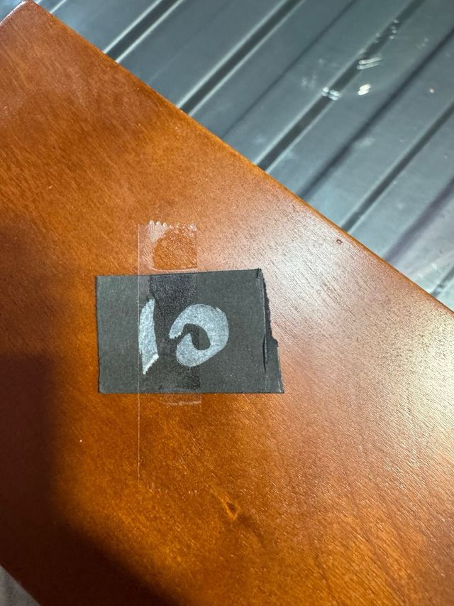 Cassetto portagioie in legno con anta