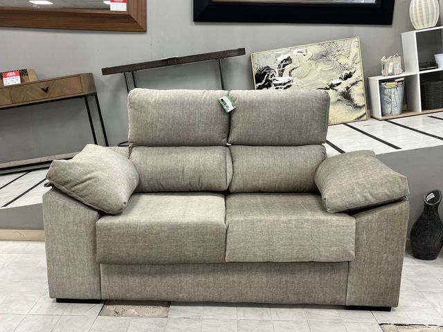 SOFÁ 2 PLAZAS CON ASIENTOS EXTRAÍBLES – CÓMODO Y FUNCIONAL