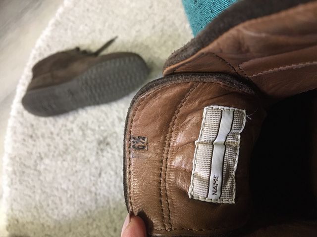 Hogan Polacchine Camoscio Marrone Tg 40