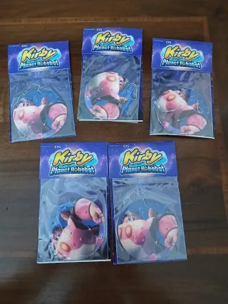 Set 5 profumatori Kirby Planet Robobot Nintendo