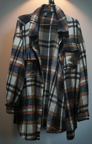 Camisa Leñadora Oversize SHEIN/ Cazadora