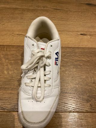 Zapatillas Fila Piel Blancas Talla 37 Mujer
