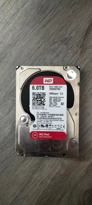Disco Duro WD Red 6TB SATA