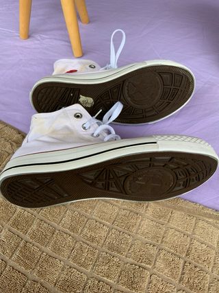 Zapatillas Andy-Z altas blancas