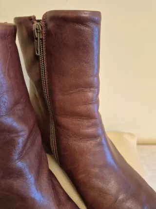 Botines Modabella Piel Marrón