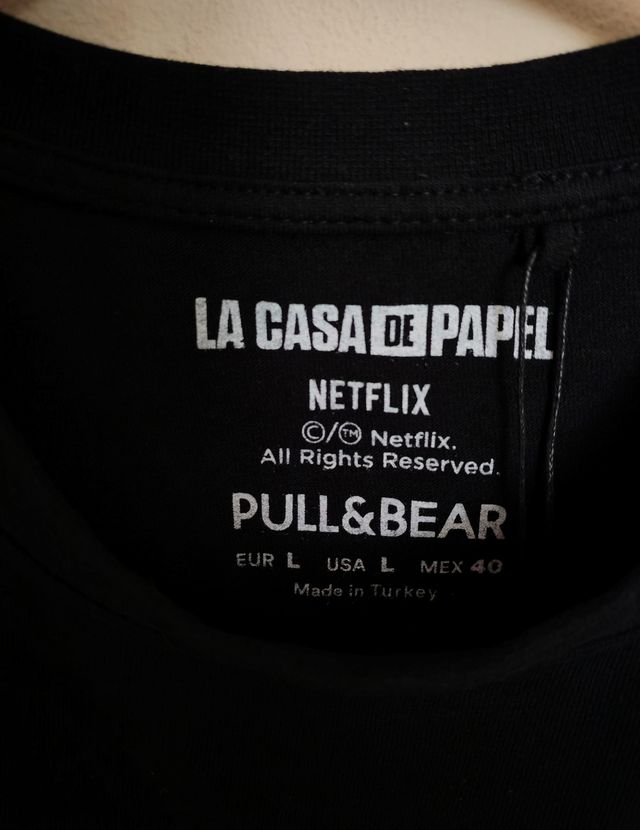 Camiseta La Casa de Papel Halloween nueva