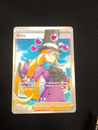 Carta Pokémon Entrenador Dreo 187/198