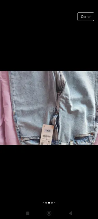 Zara Jeans Vaqueros mom fit  High rise Nuevos