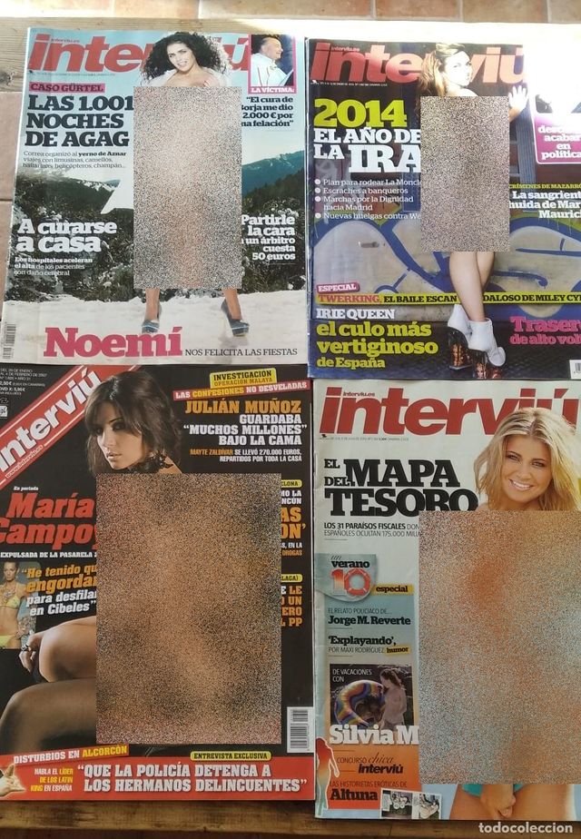 Lote 28 Revistas Interviu Antiguas