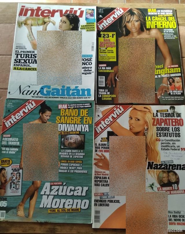 Lote 28 Revistas Interviu Antiguas