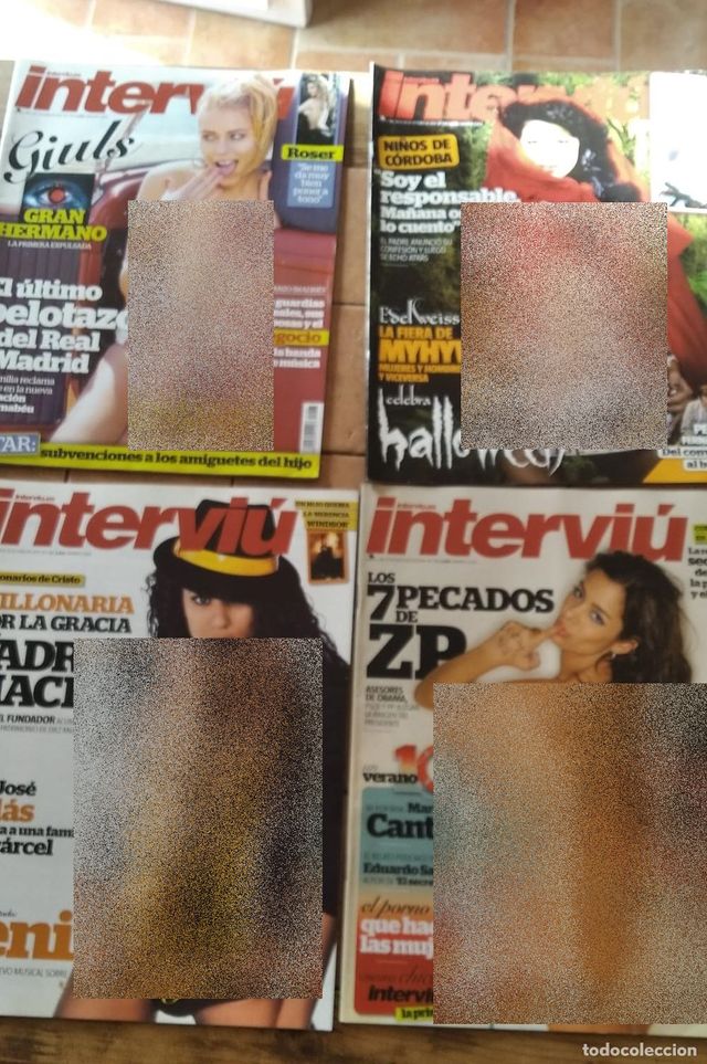 Lote 28 Revistas Interviu Antiguas