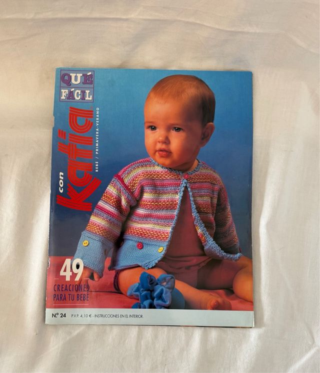5 Revistas punto KATIA Bebes
Nº 14,16,20,22,24