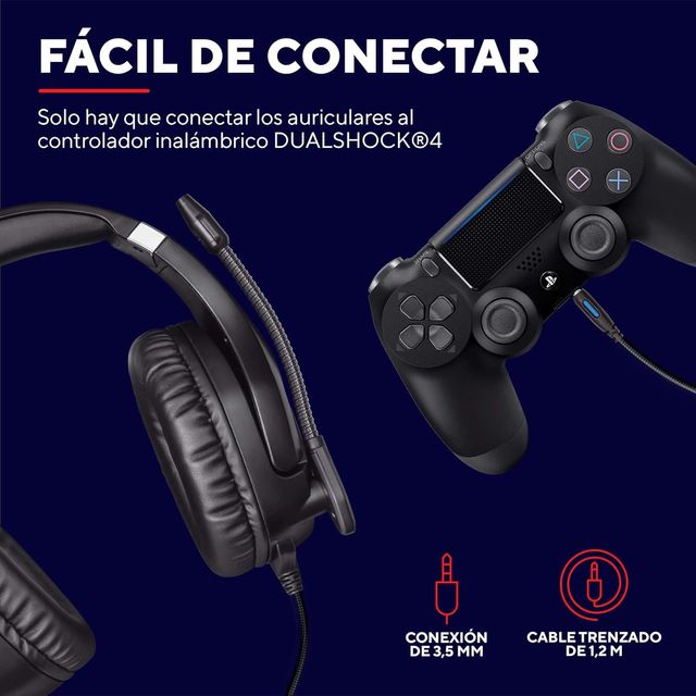 ✨ - Trust Gaming Cascos PS4 y PS5 Auriculares de G