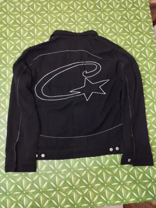 Chaqueta Vaquera Corteiz Command Negra