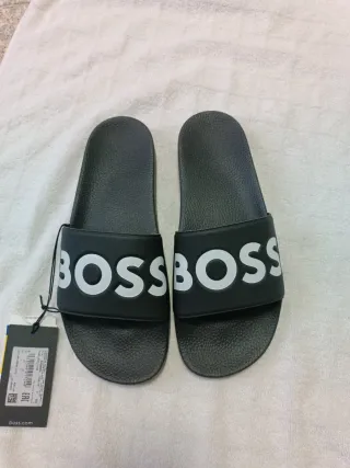 Ciabatte Hugo Boss nere