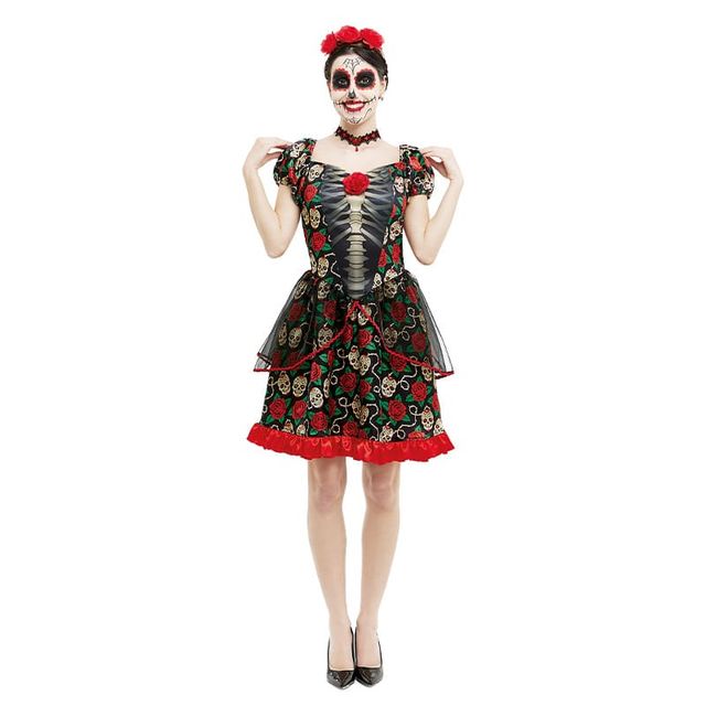 Disfraz Catrina Mujer Talla - TALLA M y L
