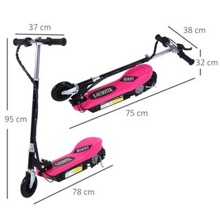 Patinete Eléctrico Rosa