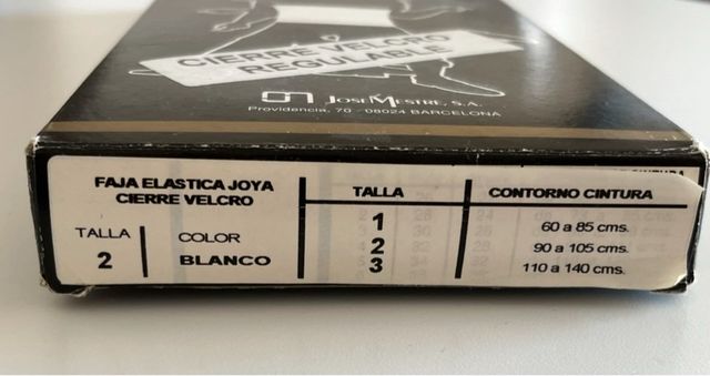 Faja Elástica Lumbar JOYA