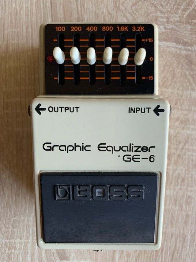 Boss GE-6 Ecualizador Gráfico