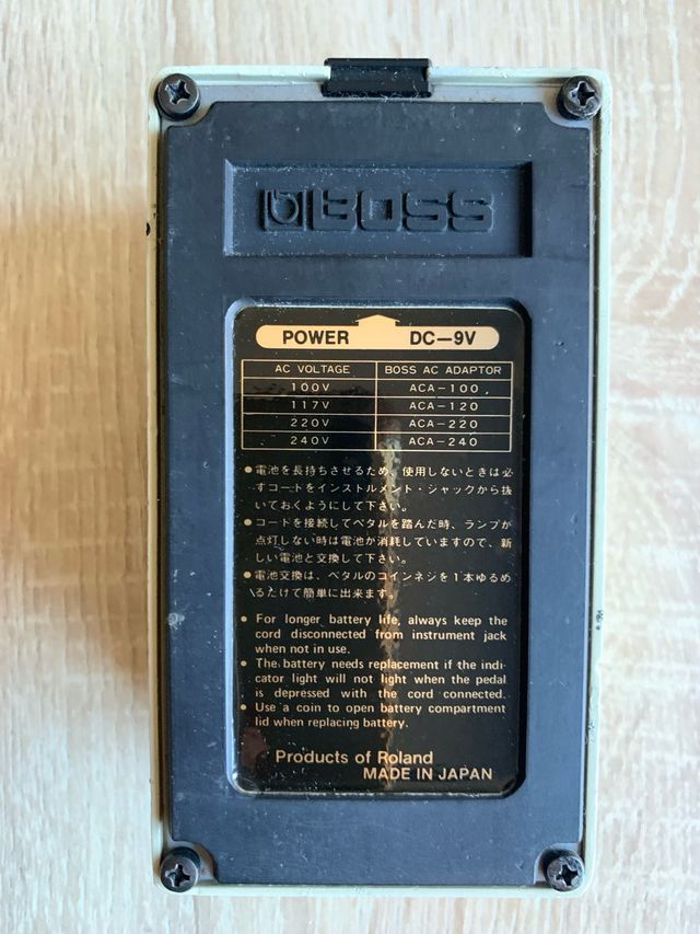 Boss GE-6 Ecualizador Gráfico