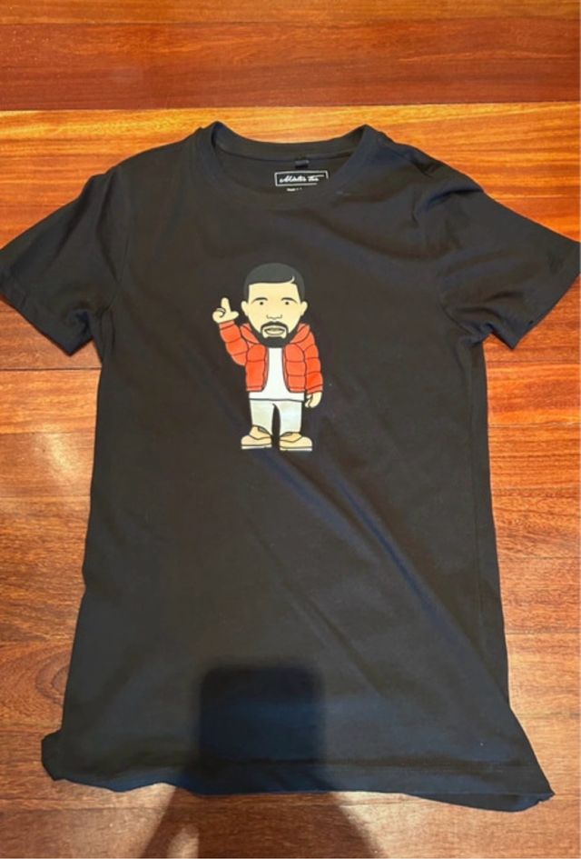 Camiseta Negra Talla XS