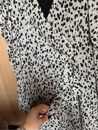 Vestito Zara fantasia maculata taglia S