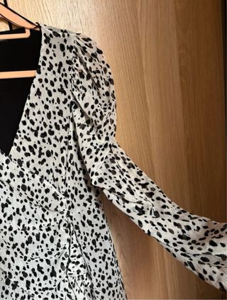 Vestito Zara fantasia maculata taglia S