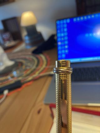 Caneta Cartier Vendôme Ouro 24k