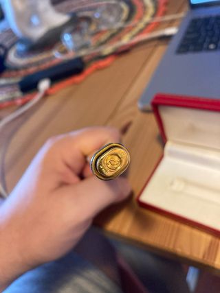 Caneta Cartier Vendôme Ouro 24k