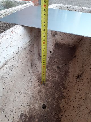 Jardineras de piedra